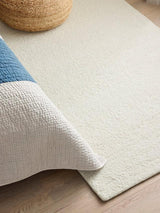 John Lewis Boucle 100% Wool Rectangular Hand Tufted Rug L180 x W120cm Ivory