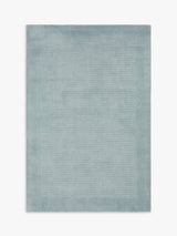 John Lewis Border Rectangular Hand Loomed Wool Rug L230 x W160cm - Blue