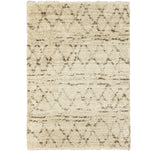 John Lewis Luxe Berber Wool Blend Rug 230cm x 160cm - Brown & Beige