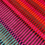 Margo Selby Bridge Stripe Rectangular Wool Pile Rug L180 x W120cm - Multi