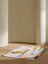 MADE Alonzo Rectangular Durable Wool Rug L170 x W120cm - Multicoloured
