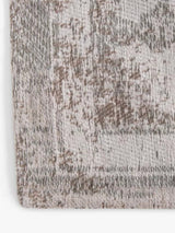 Louis De Poortere Medallion Polyester Rug L240 x W170 cm - Grey - Kazoop 