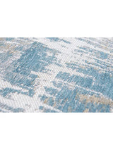 Louis De Poortere Streaks Abstract Rug L240 x W170 cm - Blue/Multi - Kazoop 