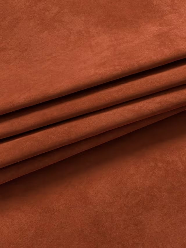 John Lewis Velvet Pair Lined Eyelet Curtains W167 x Drop 228cm - Sienna