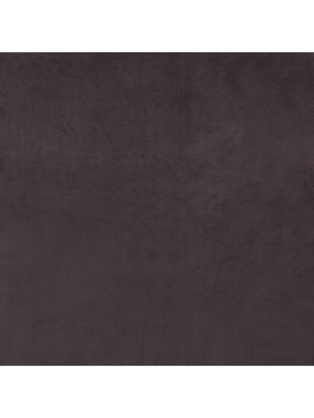 John Lewis Velvet Pair Lined Eyelet Curtains - Steel - W167 x Drop 228cm