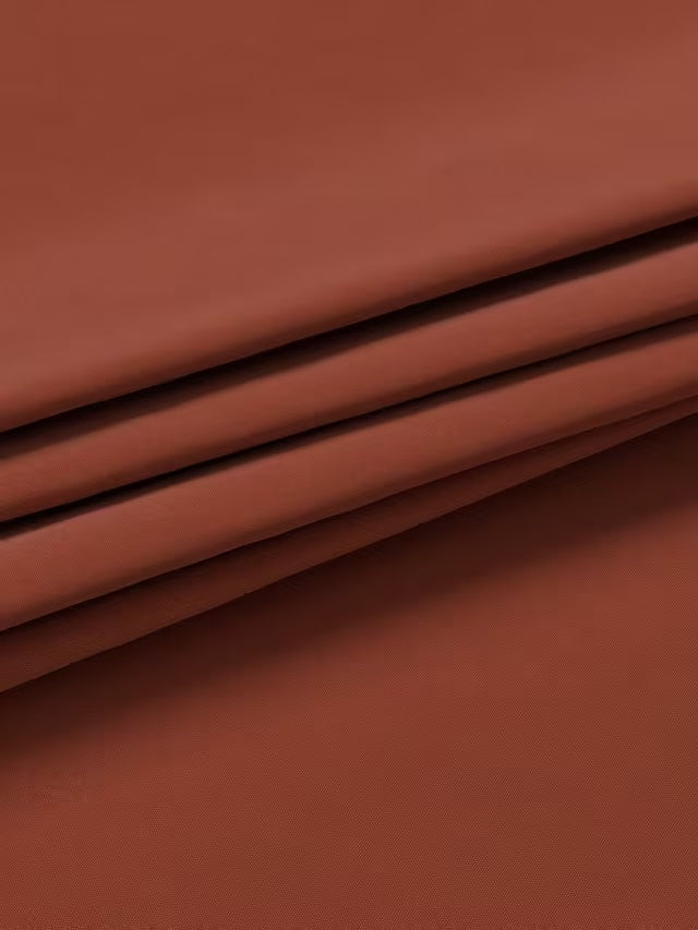 John Lewis Arlo Pair Lined Eyelet Curtains W228 x Drop 228cm - Burnt Orange