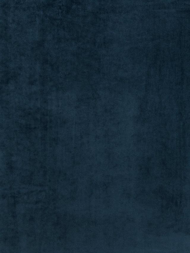 John Lewis Velvet Pair Lined Eyelet Curtains - Navy - W228 x Drop 274cm