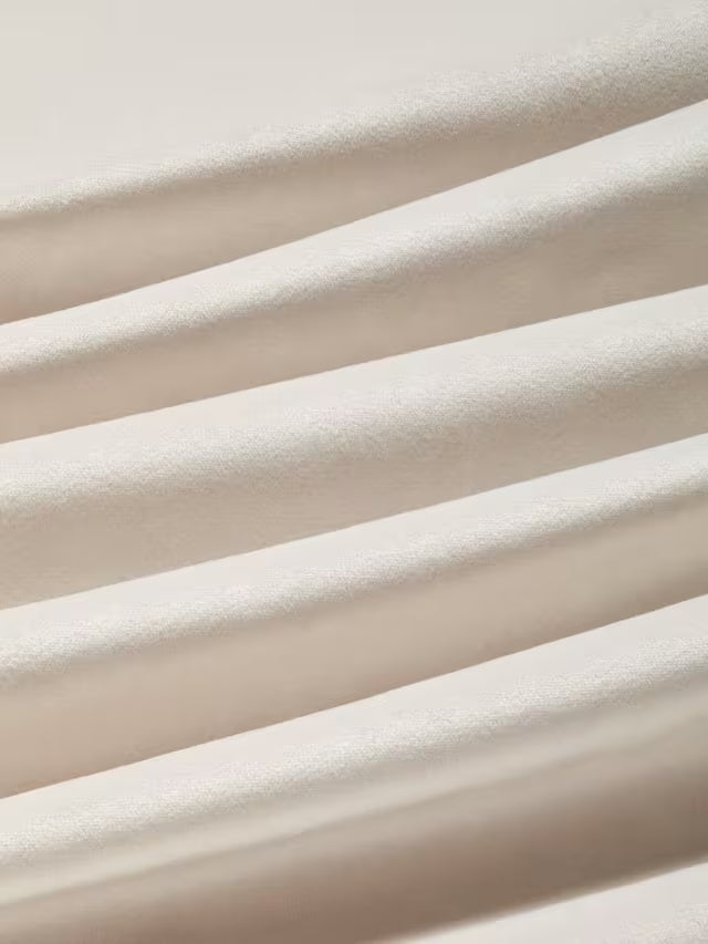 John Lewis Velvet Pair Lined Pencil Pleat Curtains W167 x D182cm - Champagne