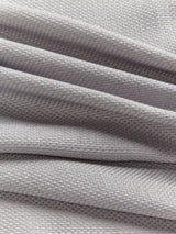 John Lewis Basket Weave Blackout Lined Eyelet Curtains 228x228cm - Blue Grey