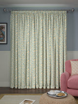 John Lewis Eloise Print Blackout Lined Pencil Pleat Curtains - W228 x 182cm