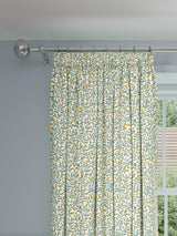 John Lewis Eloise Print Blackout Lined Pencil Pleat Curtains - W228 x 182cm