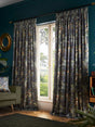 Clarke & Clarke Lined Pencil Pleat Curtains W167 x Drop 228cm - Forest - Kazoop 