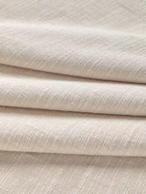 John Lewis Cotton Slub Lined Pencil Pleat Curtains W167 x Drop 274cm - Putty