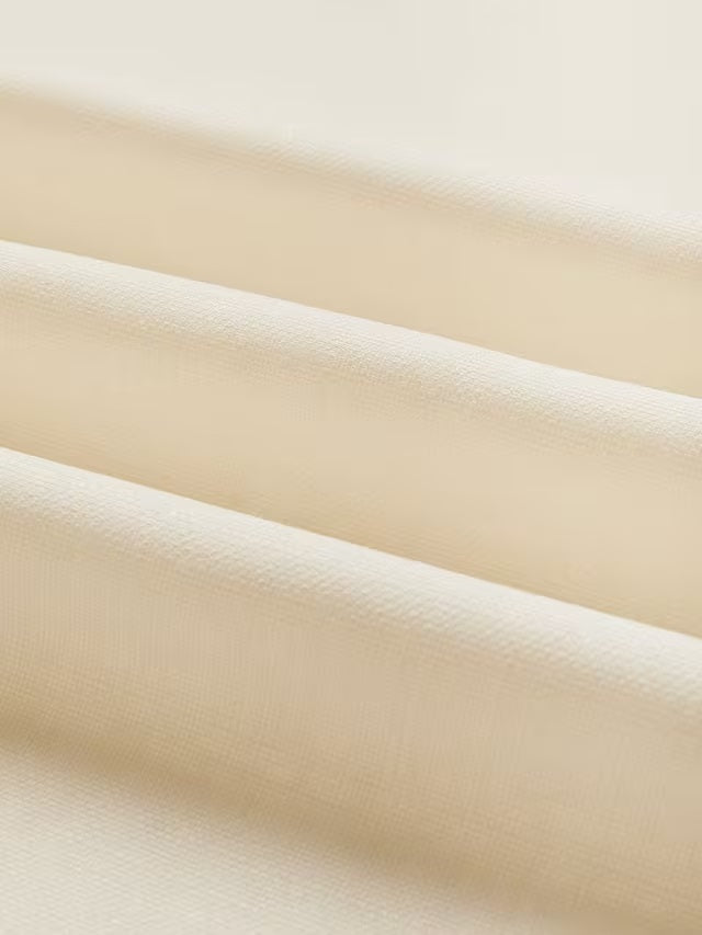 John Lewis Textured Pair Blackout Lined Eyelet Curtains 228 x 228cm - Cream
