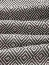 John Lewis Mara Diamond Weave Lined Pencil Pleat Curtains 228 x 274cm - Grey