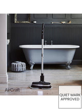 AirCraft PowerGlide Cordless Hard Floor Cleaner with Extra Pads - Black