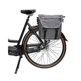 BECK Sporty Polyester Single Pannier Cycle Bag With Reflective Elements Grey