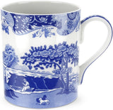 Spode Blue Italian Microwave Safe Dinnerware 12 Piece Set - Blue/White