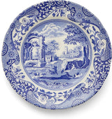 Spode Blue Italian Microwave Safe Dinnerware 12 Piece Set - Blue/White
