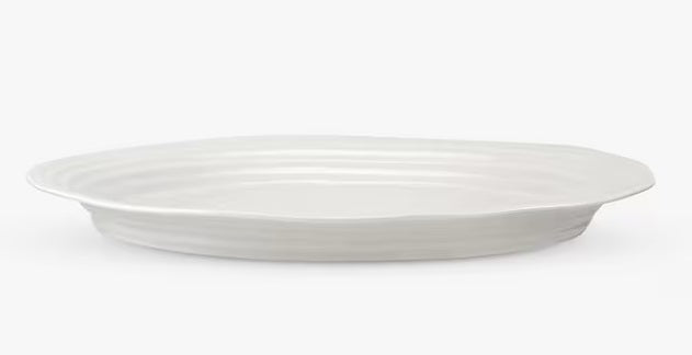 Sophie Conran for Portmeirion Large Oval Porcelain Platter 51cm - White