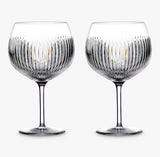 Waterford 550ml Crystal Gin Journeys Aras Balloon Glasses Set of 2 - Clear
