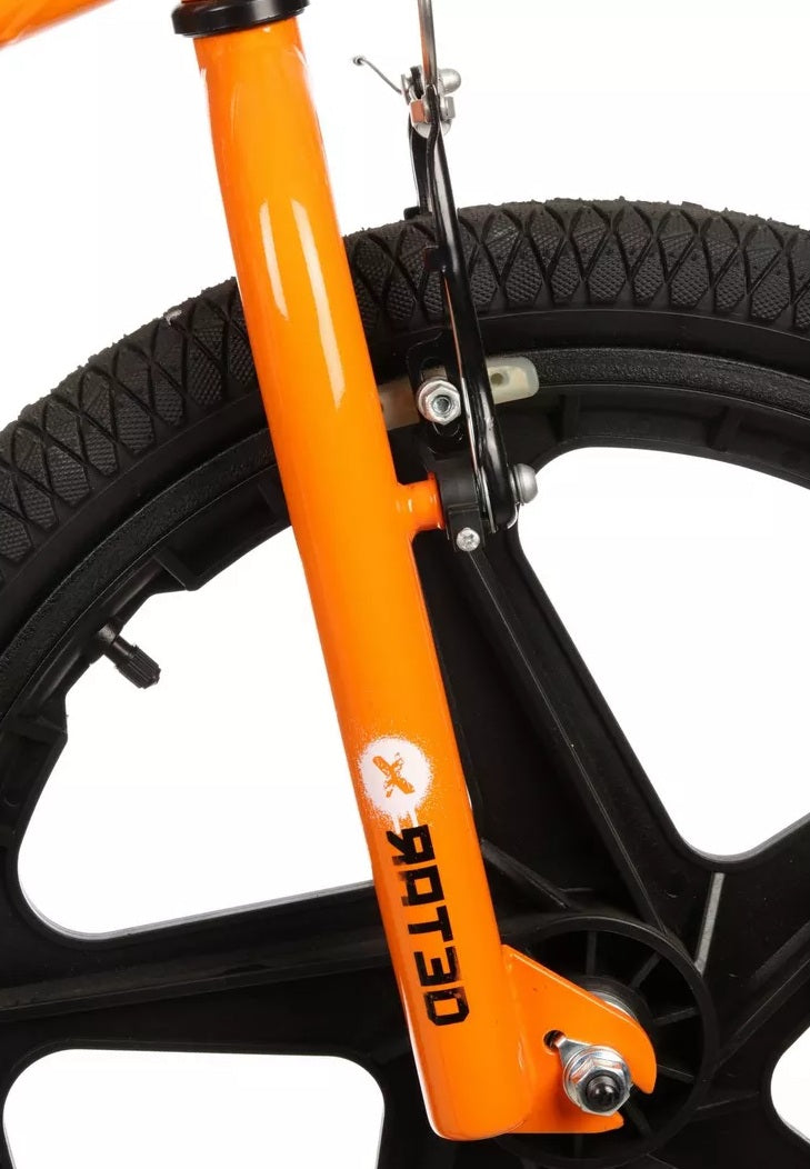 X-Rated Shockwave 20" Wheel Kids 6-11 Years 117-135cm BMX Bike - Orange