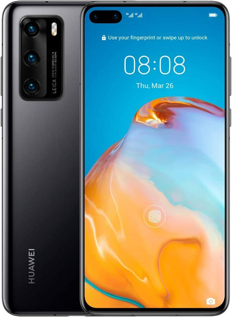 Huawei P40 6.1'' 5G Android Smartphone 128GB Unlocked Dual-Sim - Black - Kazoop 