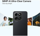 HONOR X6b 6.56'' 4G Smartphone 128GB Unlocked Dual SIM-free - Midnight Black