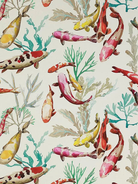 Manuel Canovas Salina Fish Wallpaper 3097/01 L10m x W68.5cm - Kazoop 