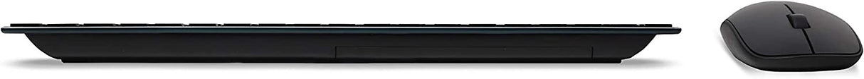 Rapoo 9300M Bluetooth Wireless Desktop Keyboard & Mouse - Black - Kazoop 
