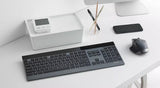 Rapoo 9900M Wireless Ultra-slim Desktop Keyboard & Mouse - Metal Grey - Kazoop 