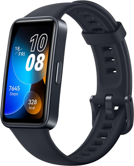 HUAWEI Band 8 Fitness Ultra Thin Activity Tracker Watch Smart Band - Black - Kazoop 