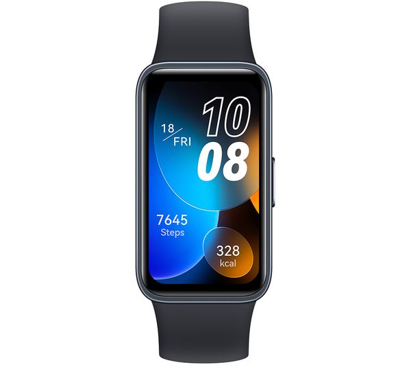 HUAWEI Band 8 Fitness Ultra Thin Activity Tracker Watch Smart Band - Black - Kazoop 