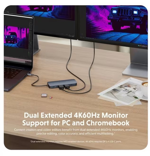 Targus HD4006GL HyperDrive Next 11 Port USB-C Hub 140W Docking Station