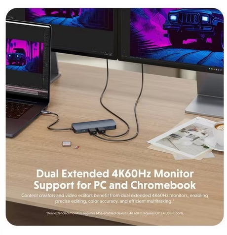 Targus HD4006GL HyperDrive Next 11 Port USB-C Hub 140W Docking Station