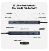 Targus HD4006GL HyperDrive Next 11 Port USB-C Hub 140W Docking Station