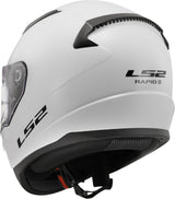 LS2 FF353 Rapid II UV-Resistant Visor Breathable Helmet - Large - White
