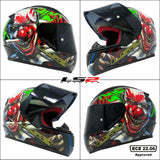 LS2 FF353 Happy Dreams Rapid II Full Face Road Touring Motorcycle Helmet - L
