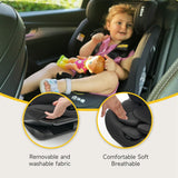 JoviKids Cici TT 1/2/3 15 Months to 12 Years ISOFIX Toddler Car Seat - Black