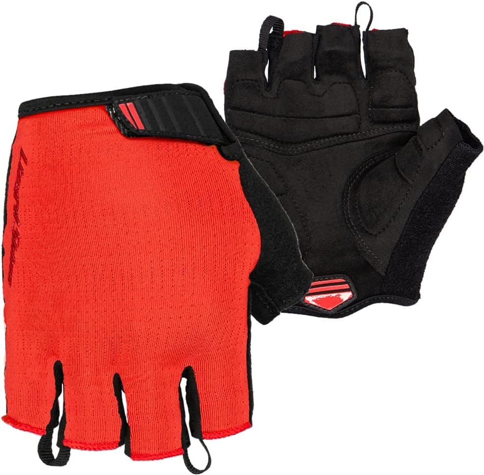 The Lizard Skins Aramus Apex Padded Cycling gloves - Crimson Red - Large