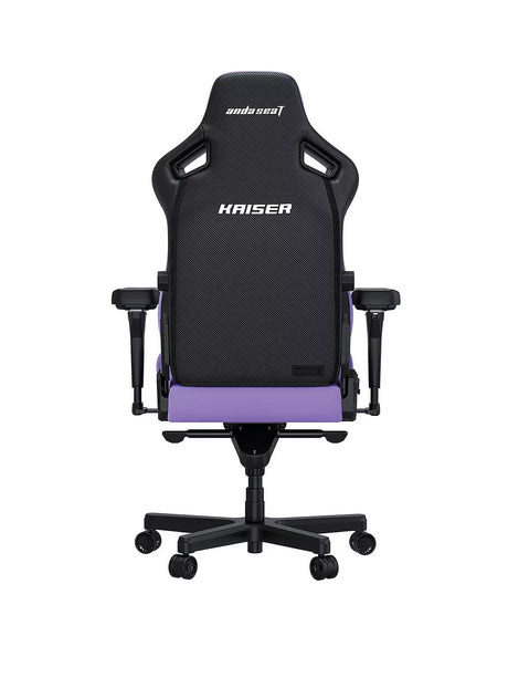 Andaseat Kaiser 4 XL Reclining Ergonomic Faux Leather Gaming Chair - Purple