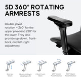 Anda Seat X-Air Pro Premium Mesh Ergonomic Gaming Office Chair - Space Black