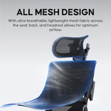 Andaseat X-Air Mega Premium Mesh Ergonomic Office Gaming Chair - Space Black