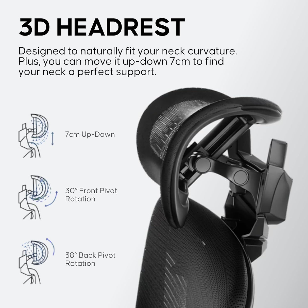 Andaseat X-Air Mega Premium Mesh Ergonomic Office Gaming Chair - Space Black