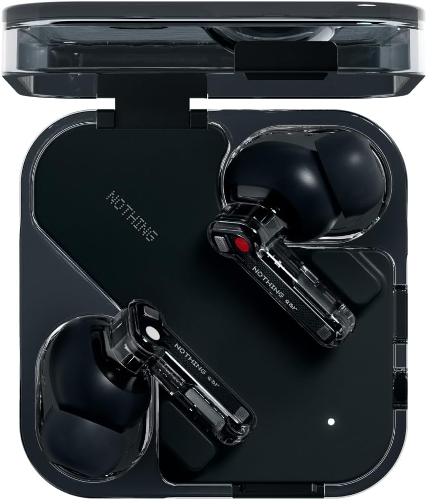 Nothing Ear Headset Wireless Stereo Noise-Cancelling Headphones - Black