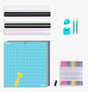Loklik Tools & HTV Vinyl Rolls Cutting Mats DIY Craft Starter Pack - Kazoop 