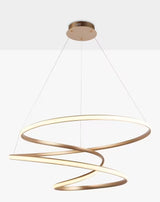 Bay Lighting Odessa Modern LED Dining Room Pendant Ceiling Light - Gold