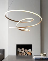 Bay Lighting Odessa Modern LED Dining Room Pendant Ceiling Light - Gold