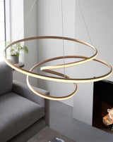Bay Lighting Odessa Modern LED Dining Room Pendant Ceiling Light - Gold