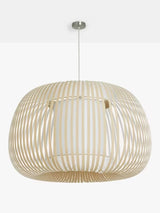 John Lewis Harmony 75cm XL Ribbon Adjustable Pendant Ceiling Light - Natural